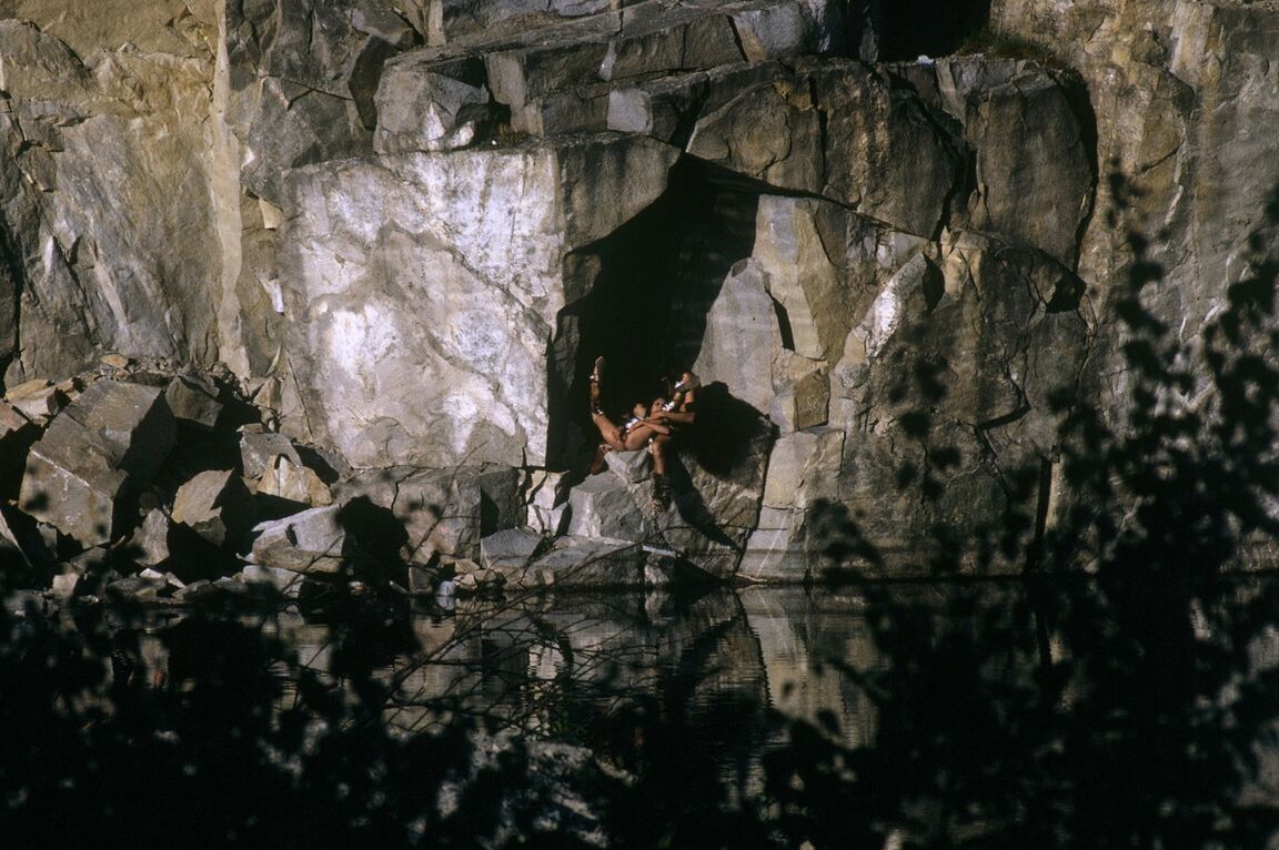 14P A Wildling is captured and tied up for later use as a sex slave in the forest