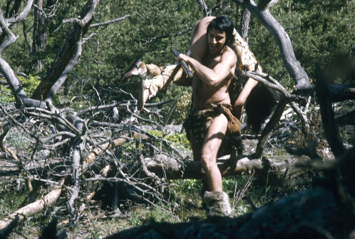 14P A Wildling is captured and tied up for later use as a sex slave in the forest