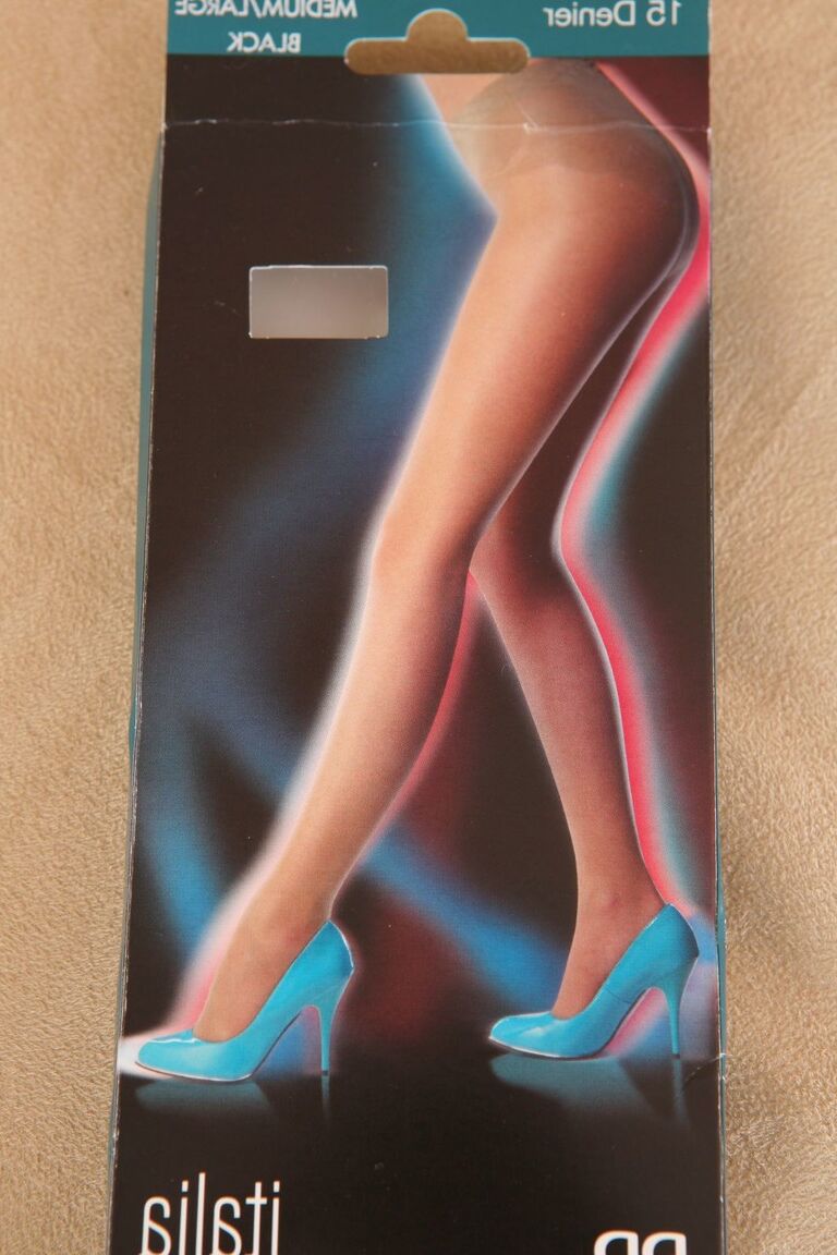 21P Long legged brunette Kelly-may stripping and posing in sheer pantyhose