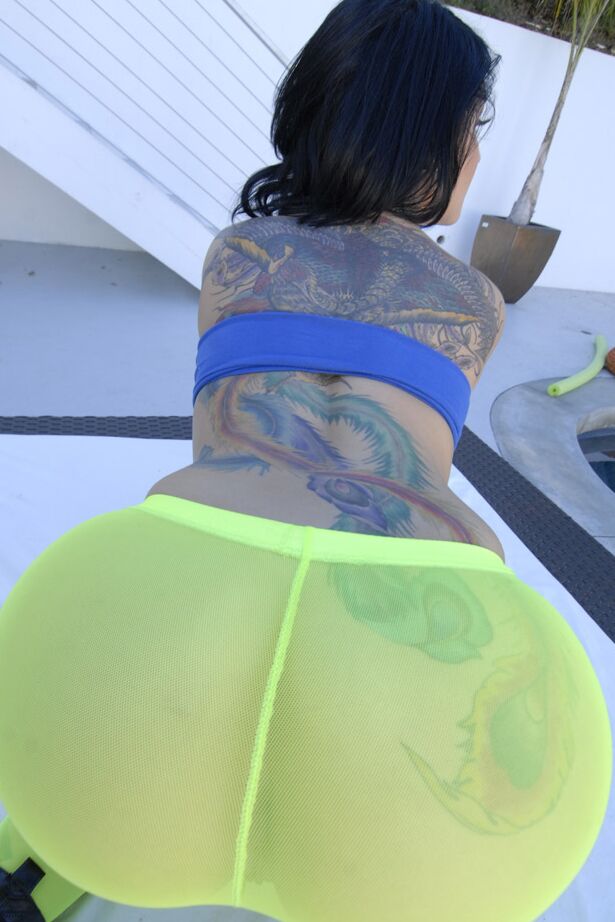 21P Curvy brunette Tori Lux getting a POV anal dicking & a cumshot on her big ass