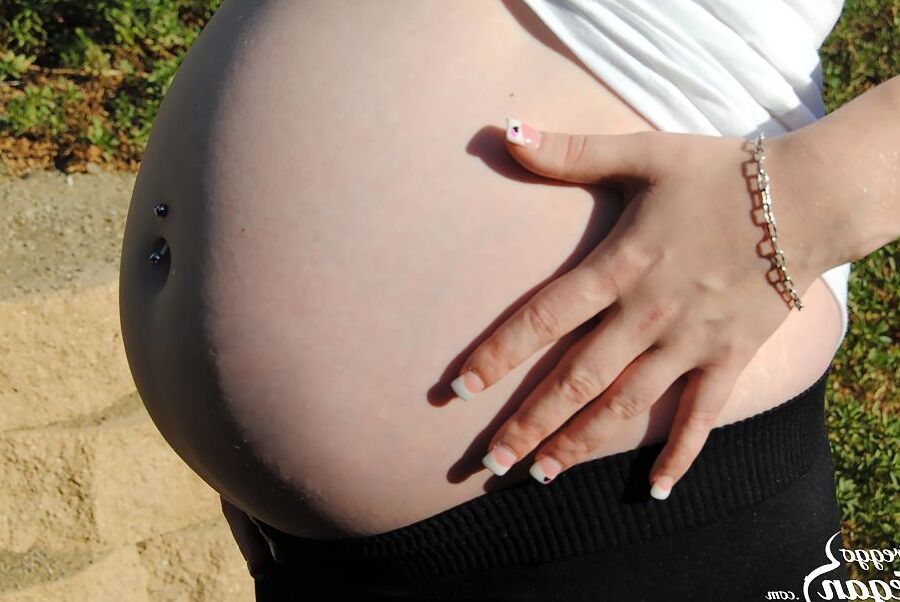 12P Hot preggo Tegan quer se masturbar antes do sexo