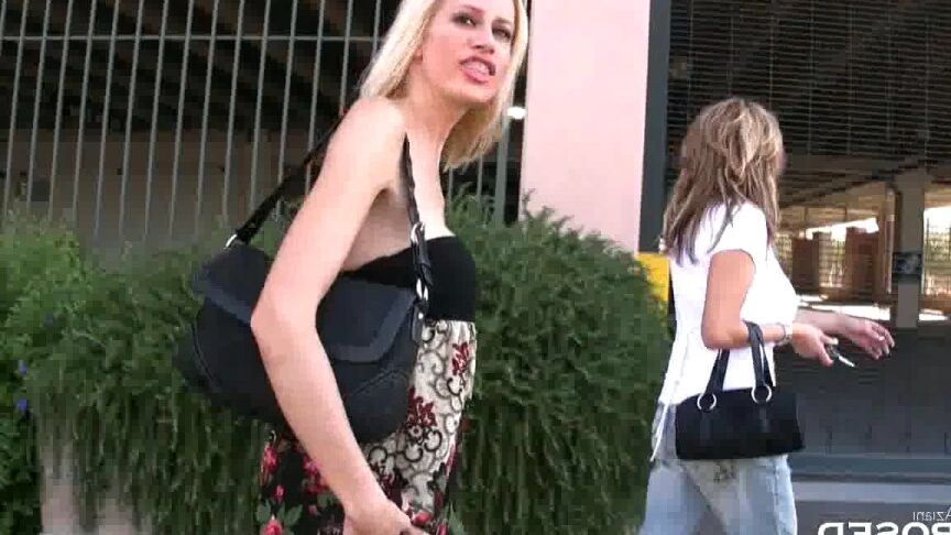 15P Busty blonde, Kylie Worthy, decides she just has to take a pee right in the