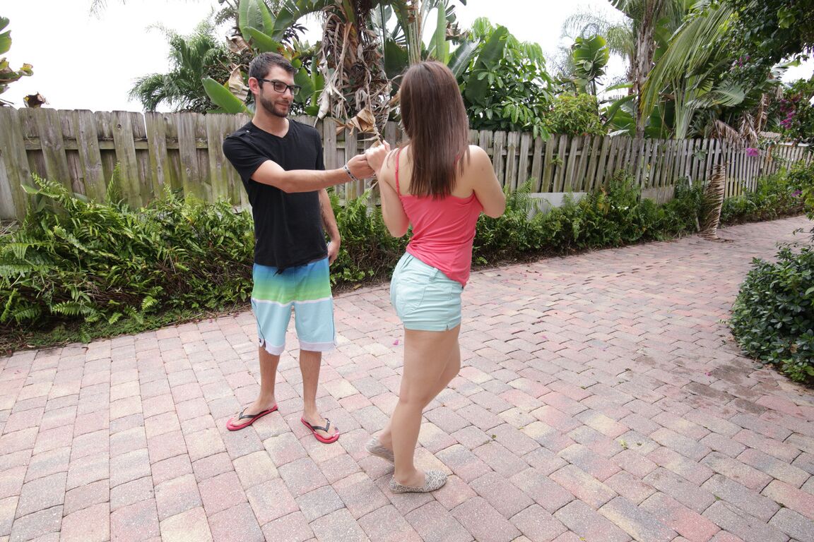 21P Bootylicious American teen Kylie Quinn gets pounded by her geeky stepbrother
