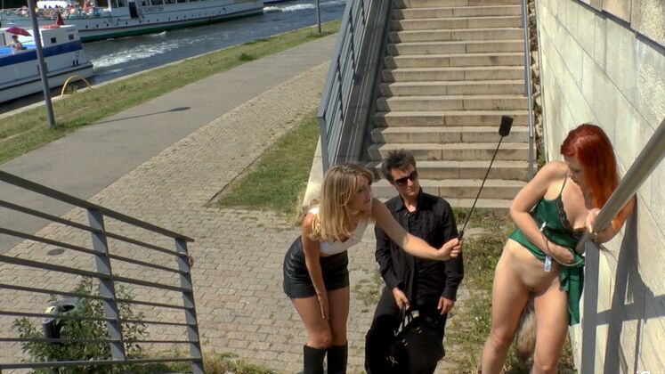 15P Gorgeous Ginger Isabella is a filthy river rat and Mona Wales is here to make