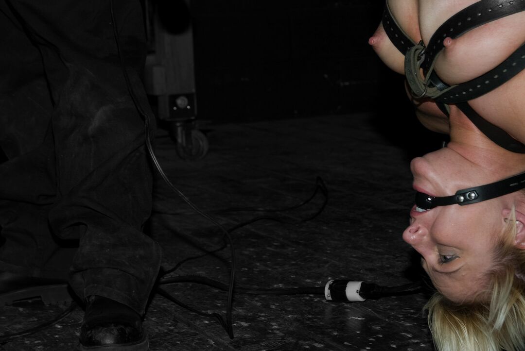 17P Kinky femdom Claire Adams torturing blonde hottie Vendetta in BDSM scene