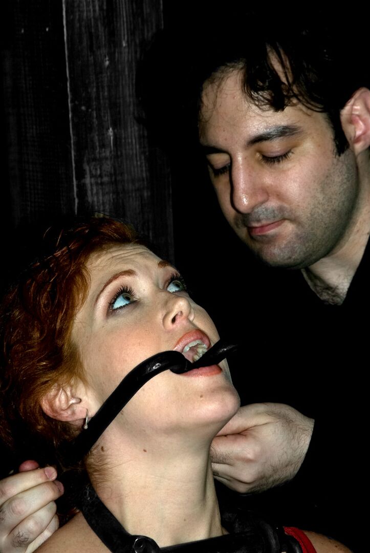 17P Sabrina Fox and Miss Jade Indica are to be found gagged and bound in a dungeon