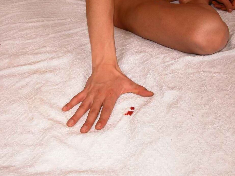 13P Young redhead Lorin gets checked out by a doctor before losing her virginity