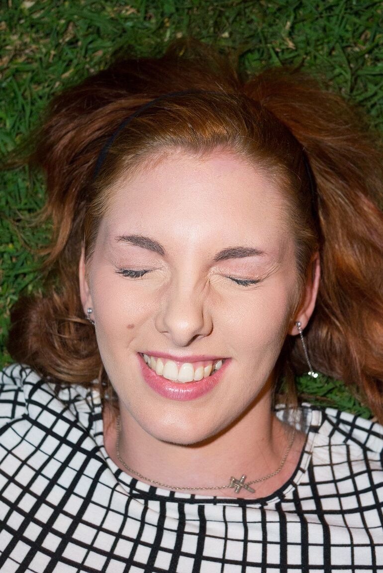12P Redhead American Lilith Lust flashing her ass and undies in public