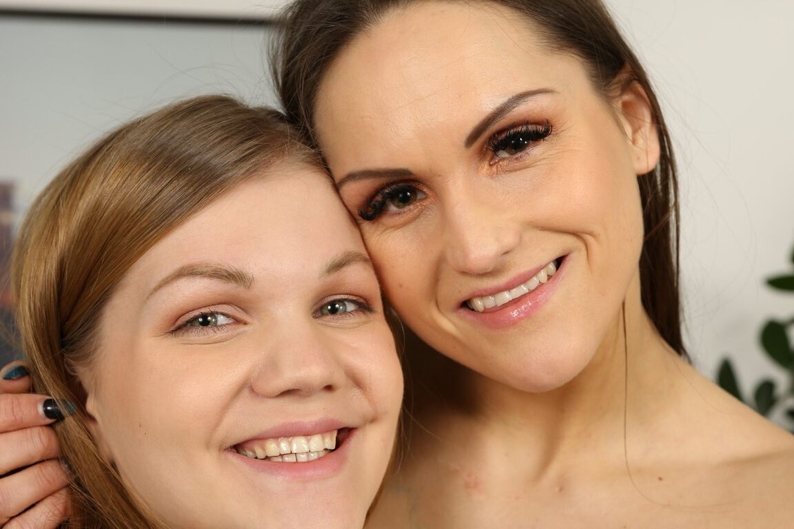 21P Kinky females Amanda Clarke and Barbara Bieber play with toys after pissing