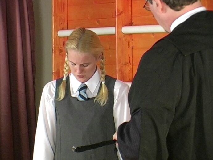 12P Spanking Online Joanna's Knickers Down Detention