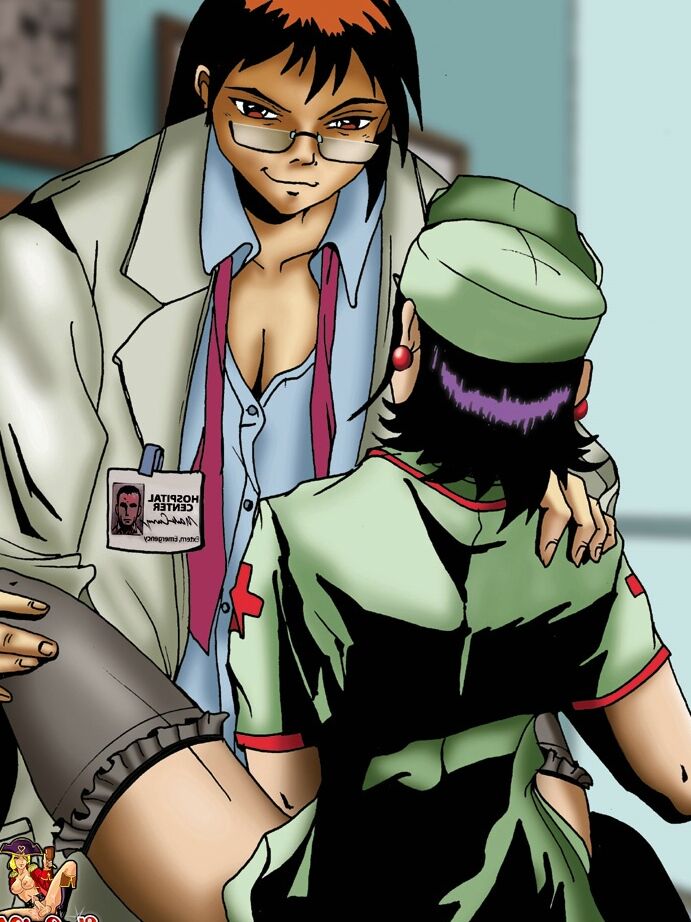 12P Enfermera transexual tetona es follada por un médico cachondo en el hospital