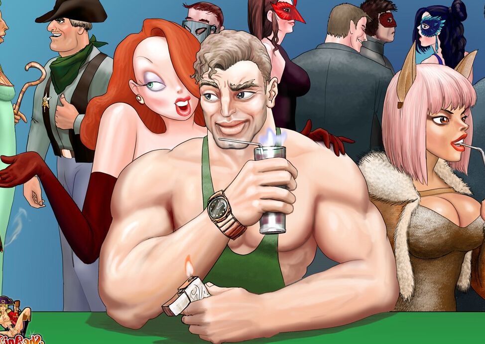 12P Redhead shemale with massive tits fucks a muscular dude in the asshole