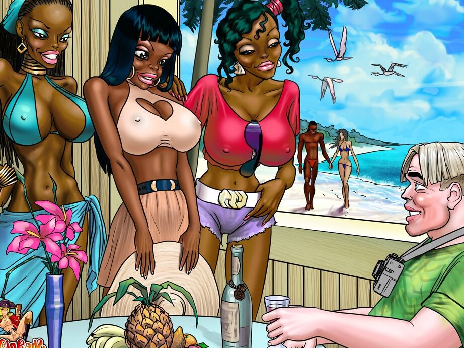 12P Loira cartoon cara fica despojado
