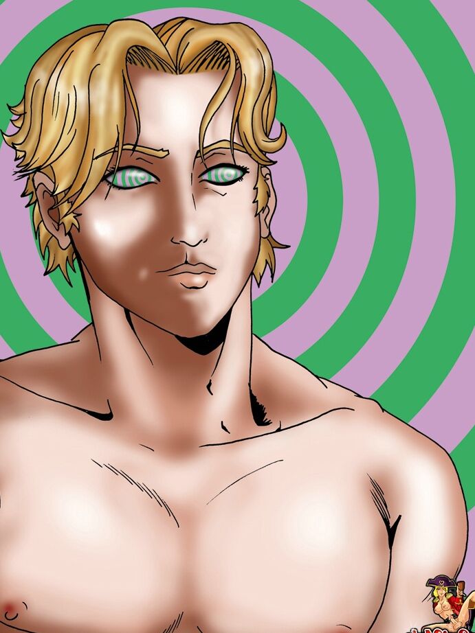 12P Anime travesti hipnotiza um homem loiro e enfia o pau no cu dele