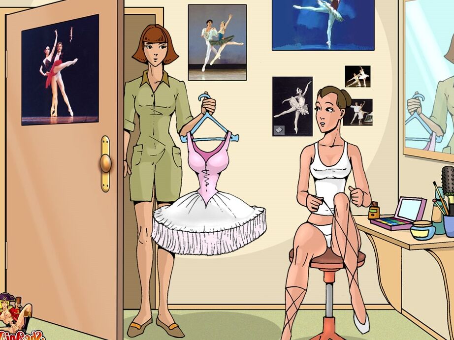 12P Transexual animada con una gran polla se folla a una flaca en su habitación