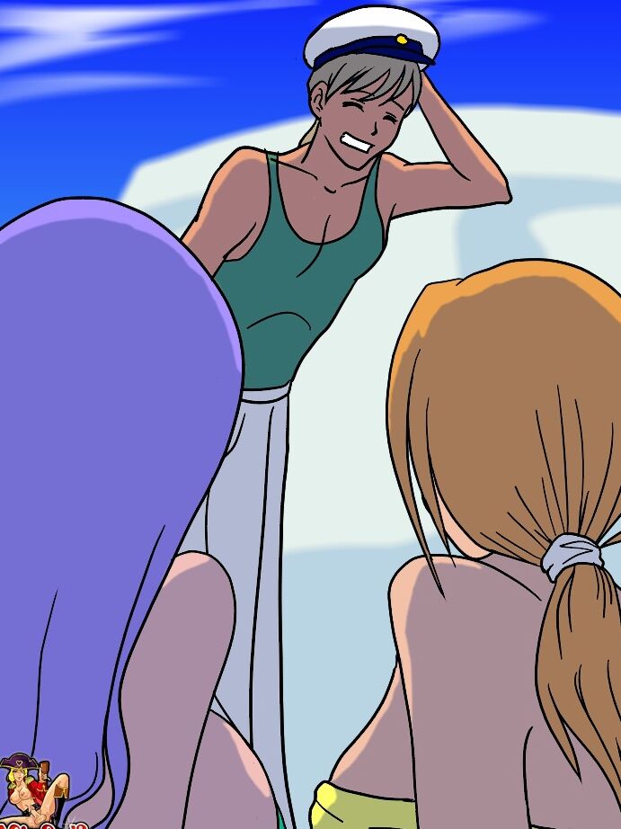 12P Animated shemales with huge breasts and fuck a blond tranny on a boat