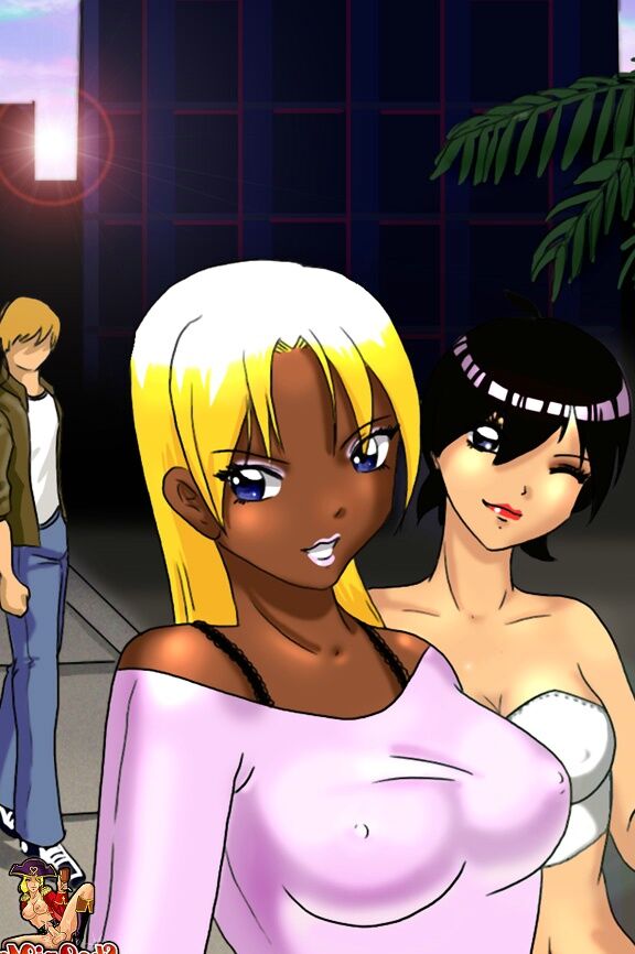 14P Preto anime travesti