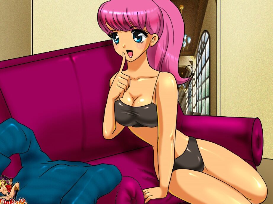 12P Travesti animada com cabelo rosa fica com o cu fodido forte no chão