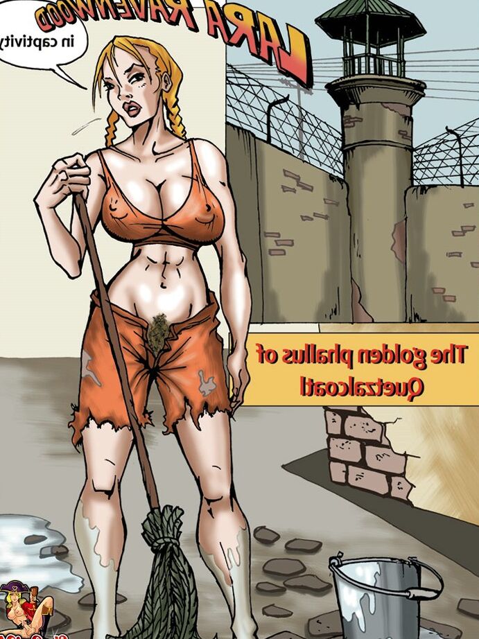 12P Animated blonde tranny with a huge ass gets her asshole blacked in a prison
