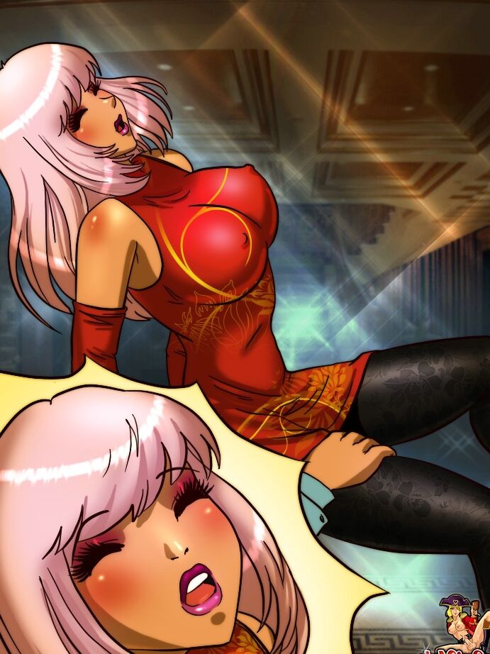 12P Bosomy anime transexuelle étirant l'anus d'un homme avec sa grosse bite jusqu'à ce qu'elle jouisse