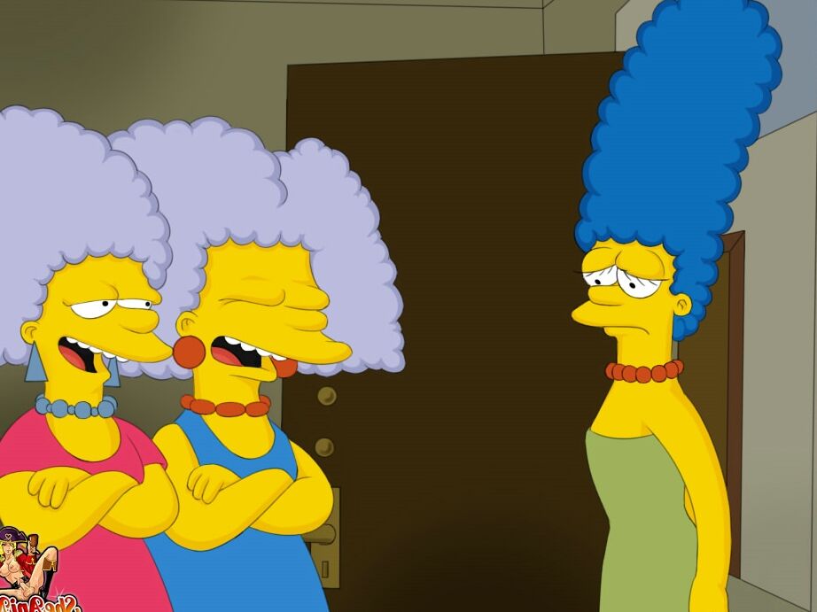 12P Homer Simpson getting fucked in the ass by three lusty shemales