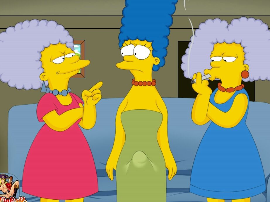 12P Homer Simpson getting fucked in the ass by three lusty shemales