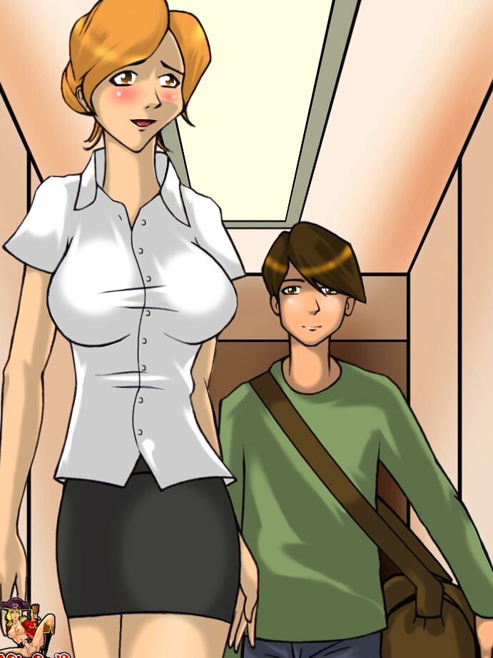 13P Cartoon shemale with huge breasts fucks a guy and shoots cum on his face
