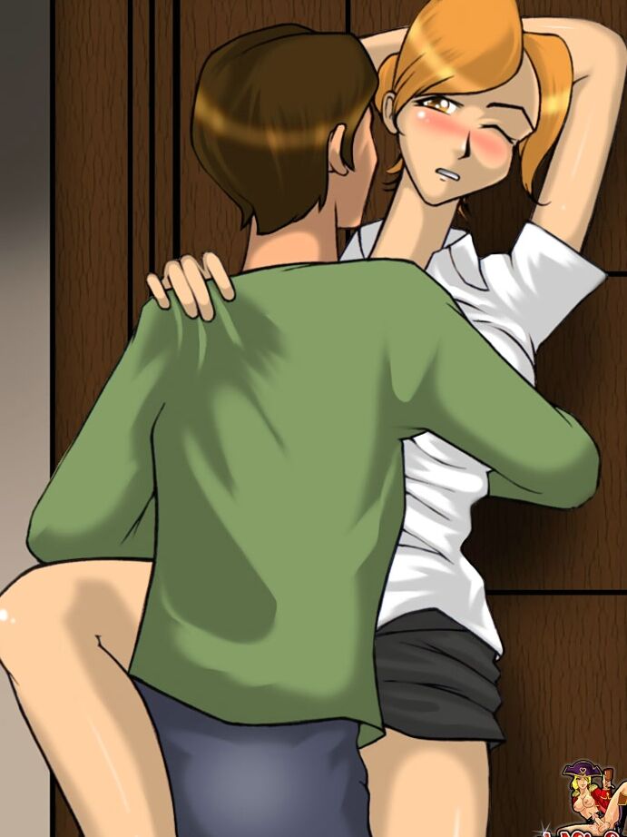 13P Cartoon shemale with huge breasts fucks a guy and shoots cum on his face