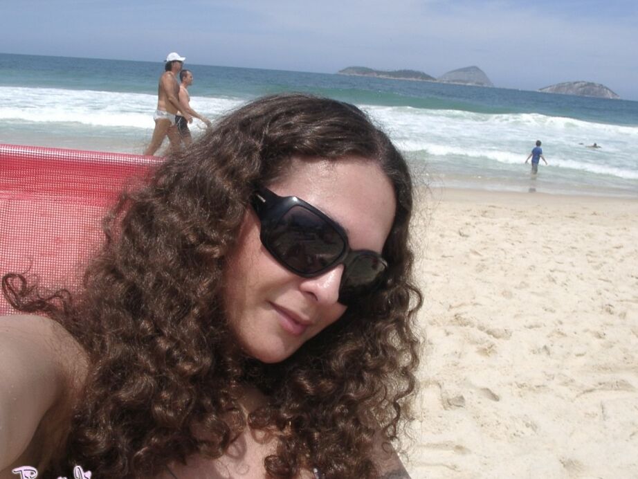 11P Nikki in Rio At The Beach Showing Her Cock