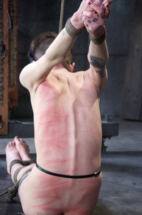 16P Pain slut Cadence Cross endures hardcore lashings from another woman