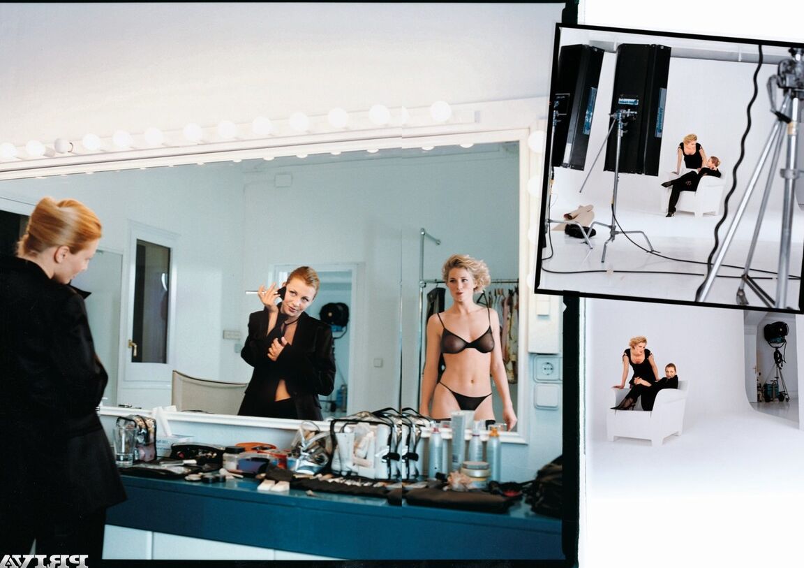 12P Lesbiennes blondes Claudia Clair