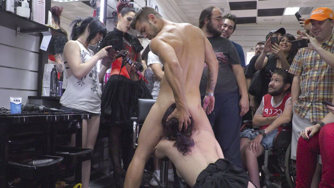 21P Public Disgrace Aragne Spicy, Juan Lucho, Silvia Rubi, Steve Holmes