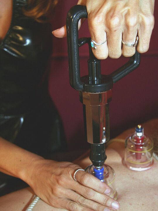 16P Blonde Mistress has a slave at her mercy using different devices such as the