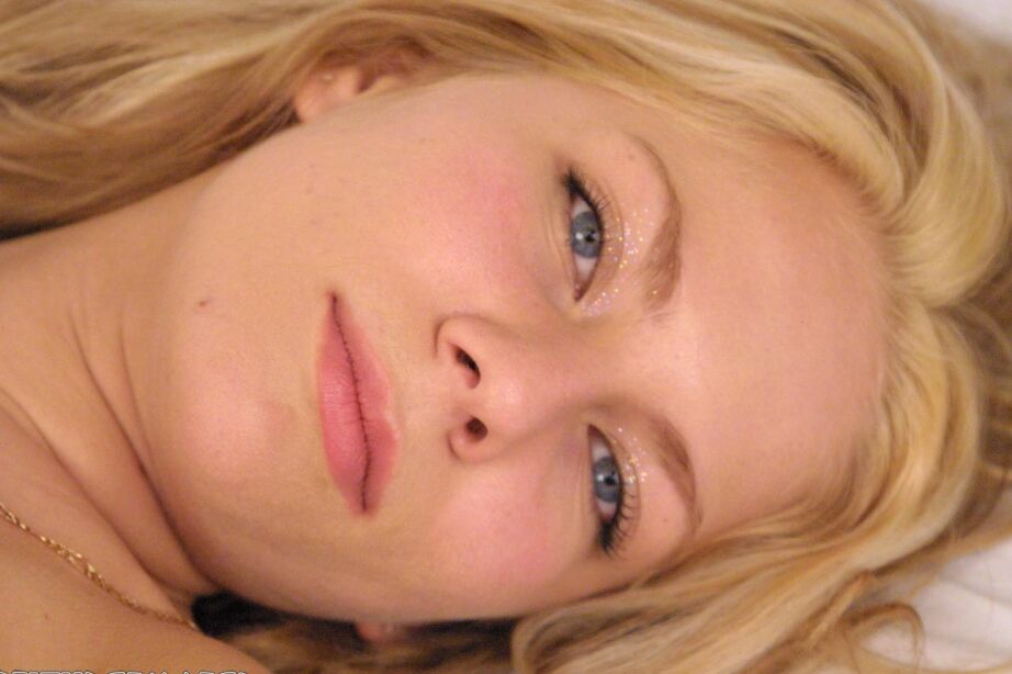 17P Beautiful blonde Stacy takes a cumshot on her tongue in POV mode