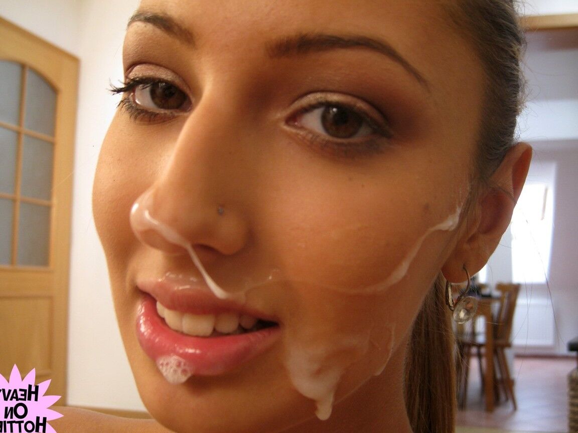 20P Beautiful Kitty Jane enjoys a hardcore fuck & gets jizzed on her pretty face