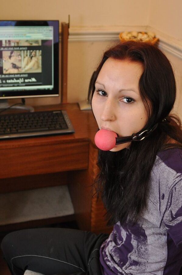 12P Tied Virgins Teen is tied up in her own home