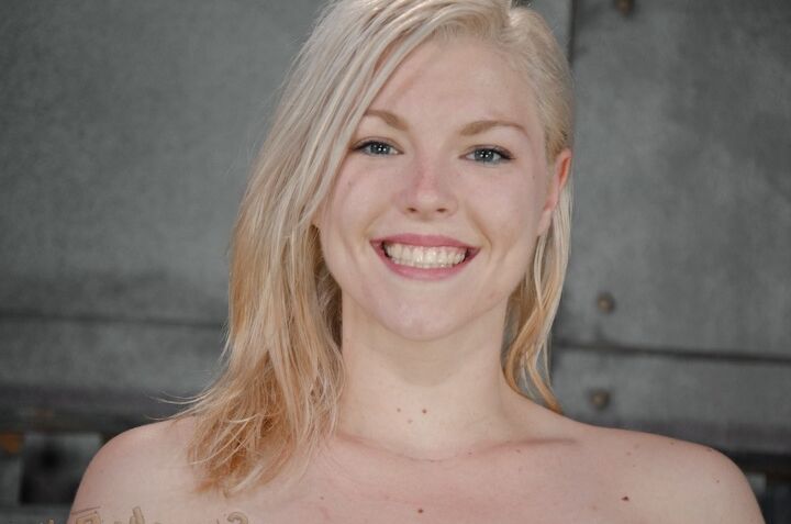 16P Blond teen Ella Nova is masturbated after being rendered helpless in a dungeon