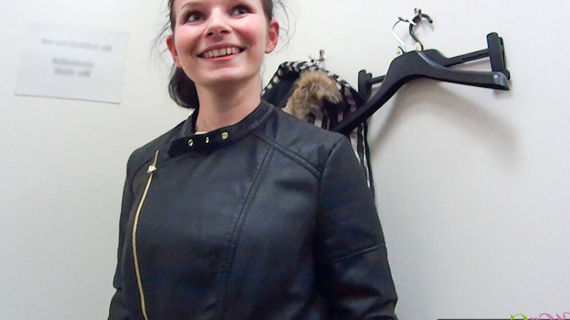 16P Shy liliet pounded after shopping tour