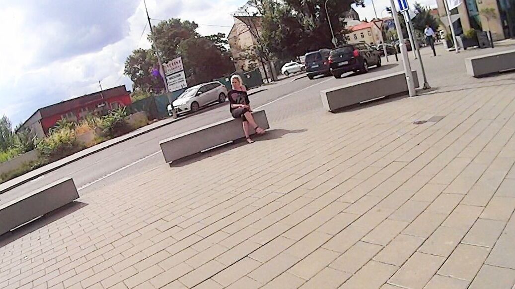 16P Mall Cuties Junge Amateurmädchen in der Öffentlichkeit