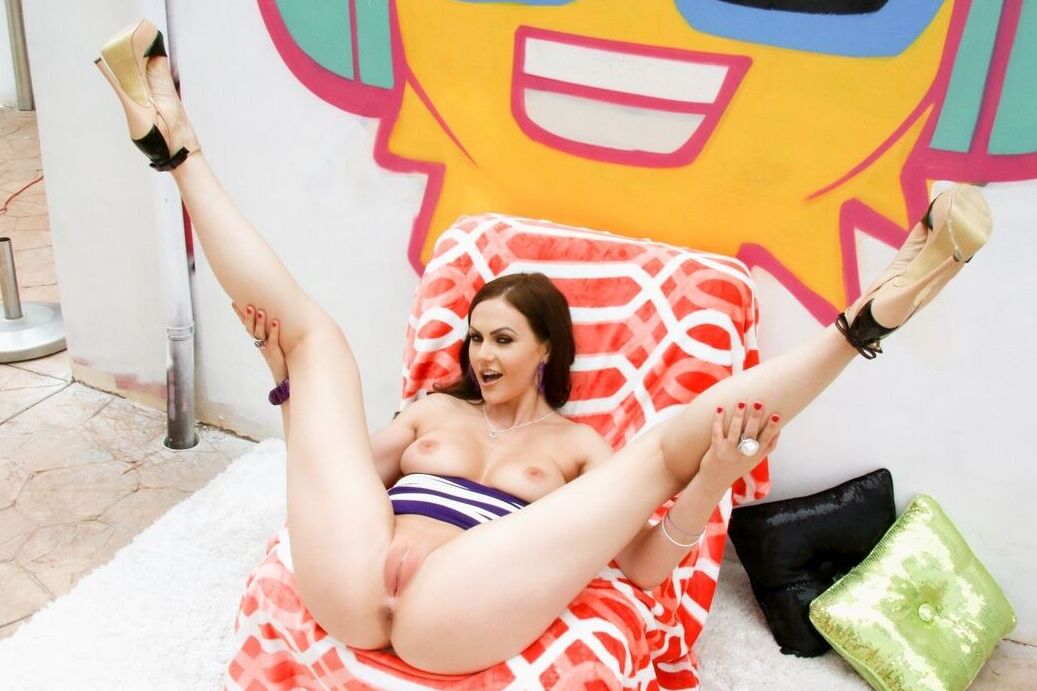 15P Evil Angel Tina Kay Nena Británica Al Aire Libre Europea