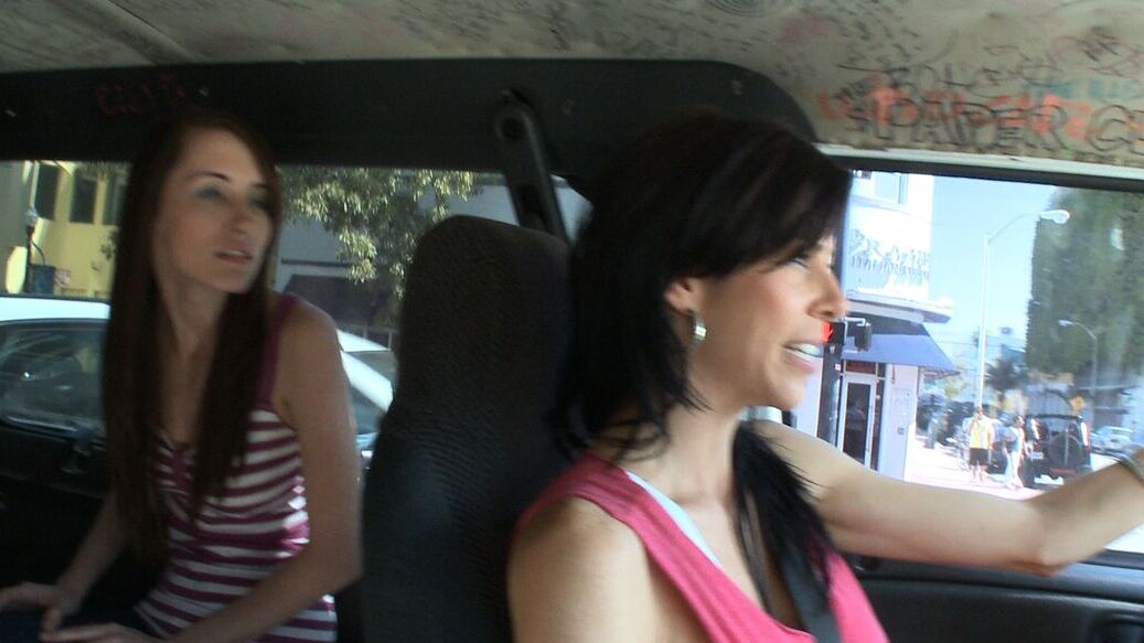 21P Horny teen with a slim figure Ashley Jade gets rammed in the back of a van
