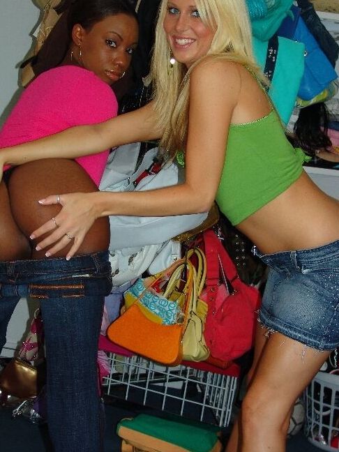 17P Naughty Mahlia and Elexia Hilton show their big attributes before sucking dick