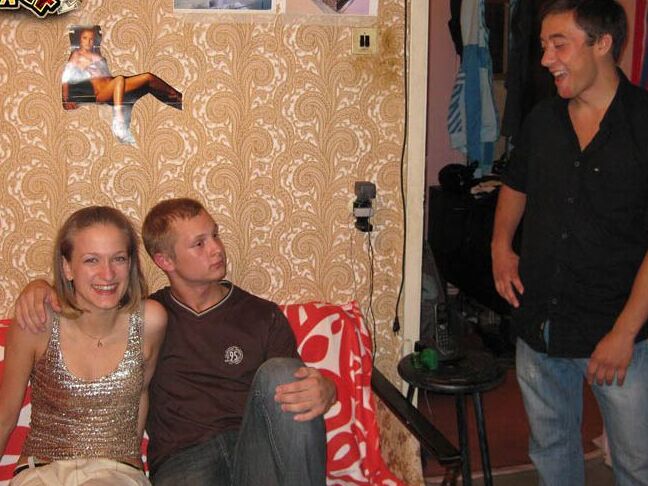 16P Young blonde is coerced into fucking another guy in front of her boyfriend