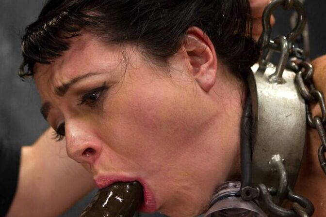 14P American Sioux Indian Siouxsie Q gets mercilessly tormented in latex, harsh