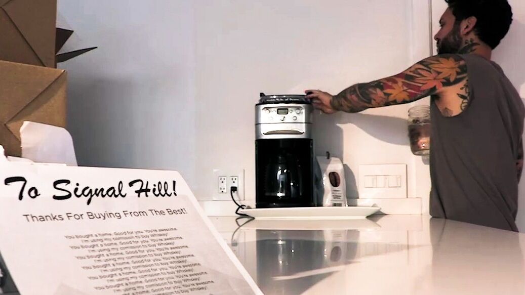 15P Joanna Angel and her husband, Aaron Small Hands, have just moved into a