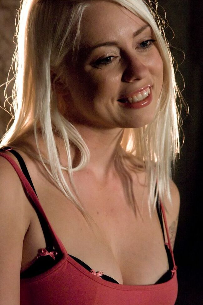 21P Platinum blonde slave gets bound and humiliated by her master in the dungeon