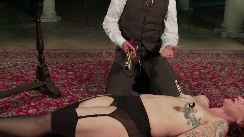 16P Tattooed Sahara Rain gets humiliated and tortured at the Kink University