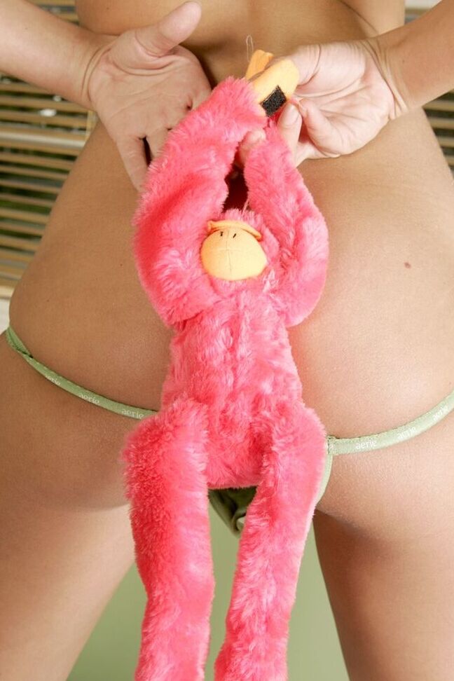 12P Cute blonde Daisy in pigtails gets naked to play dirty games with her toy