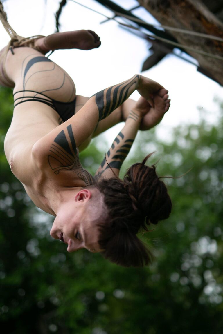 15P PHOTOSET Shibari for Anuskatzz and WildwuxZBDSM,Rope Bondage,Shibari