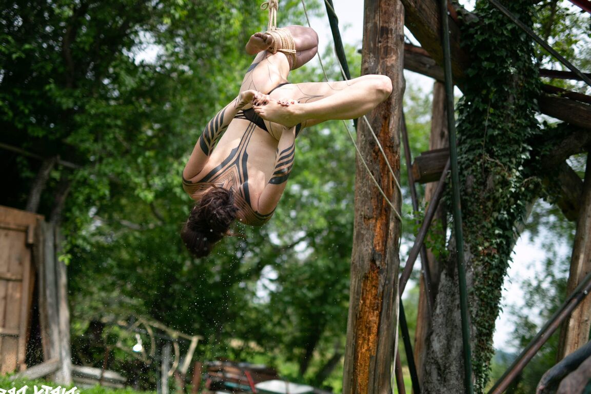 15P PHOTOSET Shibari for Anuskatzz and WildwuxZBDSM,Rope Bondage,Shibari